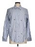 Rails Stripes Blue Long Sleeve Button-Down Shirt Size M - photo 1