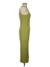 The Workshop Solid Green Casual Dress Size S - photo 4