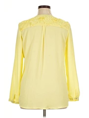 NY Collection Long Sleeve Blouse (view 2)