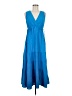 Max Studio 100% Polyester Blue Casual Dress Size M - photo 1