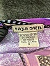 Raya Sun Chevron-herringbone Purple Casual Dress Size S - photo 7