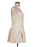 Monteau Ivory Cocktail Dress Size L - photo 4