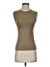 Weekday Tan Sleeveless T-Shirt Size S - photo 1