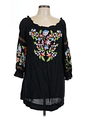 Chelsea & Theodore 3/4 Sleeve Blouse (view 1)