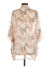 Love Tree 100% Polyester Tan Kimono Size M - photo 2