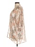 Love Tree 100% Polyester Tan Kimono Size M - photo 5
