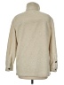 Marine Layer 100% Polyester Ivory Faux Fur Jacket Size M - photo 2