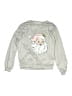 Unbranded 100% Polyester Graphic Silver Sweatshirt Size 12 - photo 1