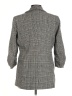 Lush 100% Polyester Houndstooth Gray Coat Size M - photo 2
