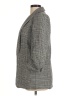 Lush 100% Polyester Houndstooth Gray Coat Size M - photo 5