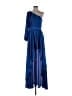 Mac Duggal 100% Polyester Blue Cocktail Dress Size 6 - photo 1