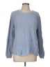 j. society 100% Cotton Blue Pullover Sweater Size L - photo 1