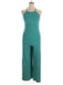 Yitty Solid Teal Blue Jumpsuit Size 3X - photo 1
