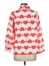 Assorted Brands Hearts Red 3/4 Sleeve Blouse Size M - photo 2