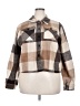 Zeagoo 100% Polyester Plaid Brown Jacket Size XXL - photo 1