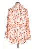 Lularoe Floral Orange Long Sleeve Blouse Size XL - photo 2