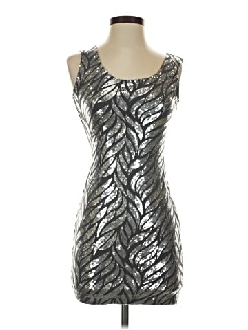 Aqua Cocktail Dress (view 1)