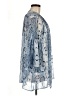Kaktus 100% Polyester Blue Kimono Size M - photo 4