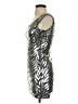 Aqua Metallic Silver Cocktail Dress Size XS - photo 5