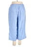 J.Jill 100% Linen Blue Linen Pants Size XL Petite - photo 2