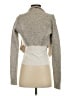 Elie Tahari Gray Cardigan Size S - photo 2