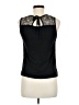 Naf Naf Black Sleeveless Blouse Size M - photo 2