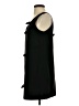 Zara 100% Polyester Solid Black Casual Dress Size S - photo 5