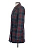 VICI Plaid Burgundy Blazer Size XS - photo 5