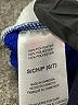 AND1 100% Polyester Color Block Blue Windbreaker Size 6 - photo 4