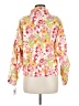 Emily Wonder 100% Polyester Floral Orange Jacket Size M - photo 2