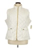 St. John's Bay 100% Polyester Ivory Vest Size 2X - photo 1