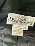 Oleg Cassini 100% Polyester Black Blazer Size 6 - photo 6