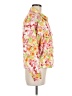 Emily Wonder 100% Polyester Floral Orange Jacket Size M - photo 4