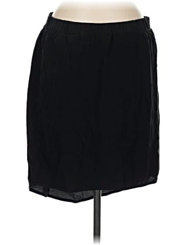 Saks Fifth Avenue Silk Skirt (view 1)