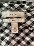 J.Crew Houndstooth Black Long Sleeve Button-Down Shirt Size 00 - photo 7
