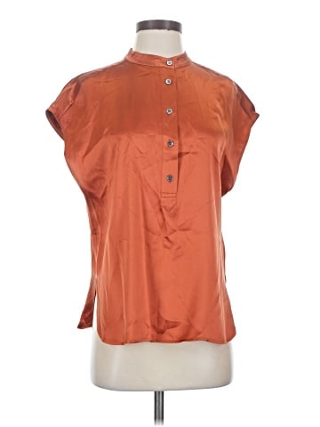Banana Republic Short Sleeve Silk Top (view 1)