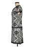 Cache Graphic Gray Casual Dress Size M - photo 5