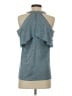 MICHAEL Michael Kors Blue Sleeveless Blouse Size S - photo 2