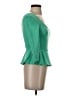 Bebe Green 3/4 Sleeve Top Size XS - photo 4
