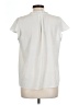 Nine West 100% Polyester Ivory Short Sleeve Blouse Size L - photo 2