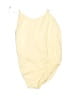 Capezio Solid Ivory One Piece Swimsuit Size L (kids) - photo 1