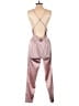 Unbranded 100% Polyester Metallic Pink Jumpsuit Size L - photo 2