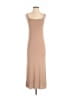 Zara Solid Tan Casual Dress Size M - photo 1