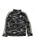 Adidas 100% Polyester Stripes Black Track Jacket Size 10 - 12 - photo 1