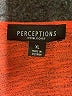 Perceptions Orange Cardigan Size XL - photo 7