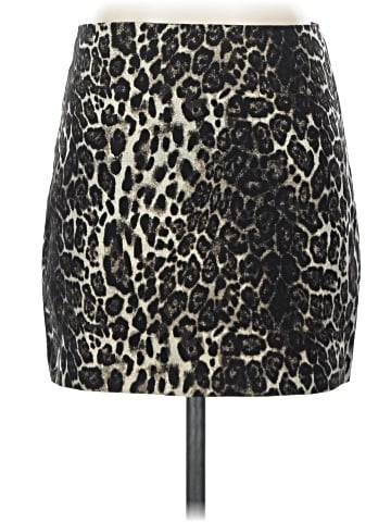 Alice + Olivia Faux Leather Skirt (view 1)