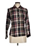 Assorted Brands Plaid Black Long Sleeve Blouse Size 7 - 8 - photo 1
