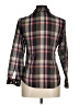 Assorted Brands Plaid Black Long Sleeve Blouse Size 7 - 8 - photo 2