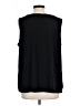 Ann Taylor Black Sleeveless Blouse Size L - photo 2