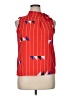 Molly Bracken 100% Polyester Red Sleeveless Blouse Size XL - photo 1